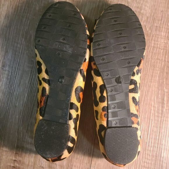 Kate Spade Tula Ballerina Leopard Print Flats - Picture 9 of 10